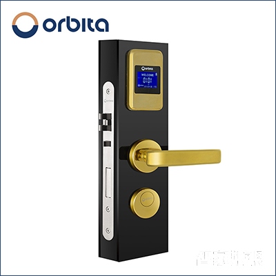 欧比特酒店刷卡锁 电子磁卡锁 宾馆公寓门锁